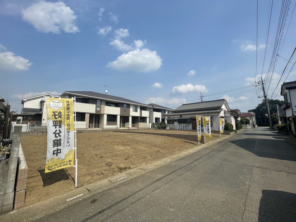 未公開：伊奈町本町売地2区画