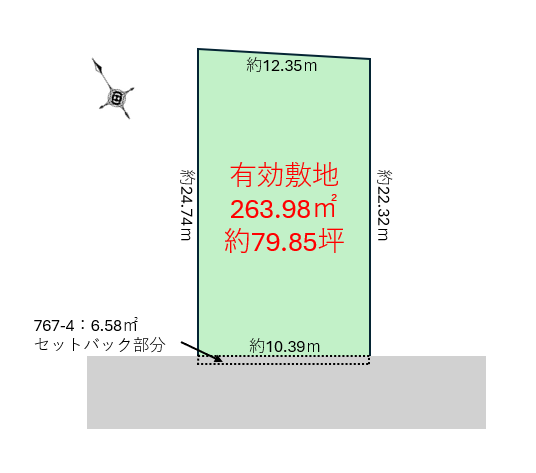 【未公開】伊奈町小針新宿12号売地